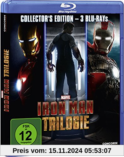 Iron Man Trilogie (Collector's Edition) [Blu-ray]