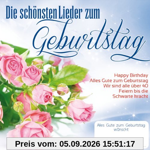 Die schönsten Lieder zum Geburtstag