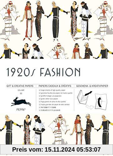 1920s Fashion: Gift & Creative Paper Book Vol. 93 (Gift & creative papers (93))