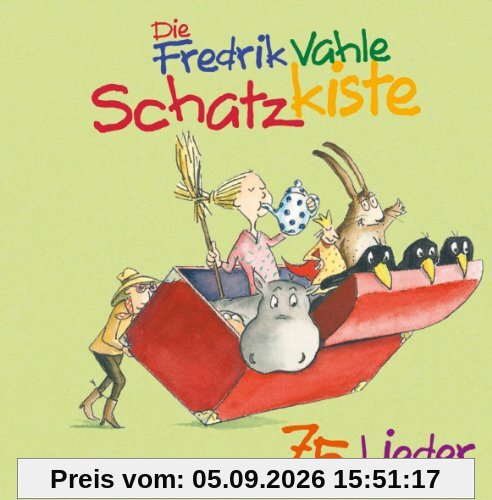 Die Fredrik Vahle Schatzkiste: 75 Lieder