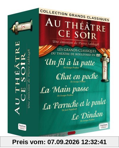 Coffret 5 DVD : Au Théâtre Ce Soir Volume2