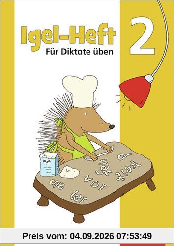 Igel - Hefte: Für Diktate üben: Arbeitsheft 2 DS