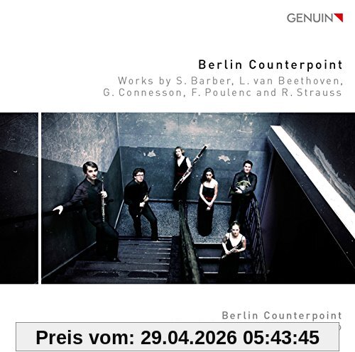 Berlin Counterpoint - Werke für Bläser und Klavier von Poulenc, Beethoven, Barber u.a