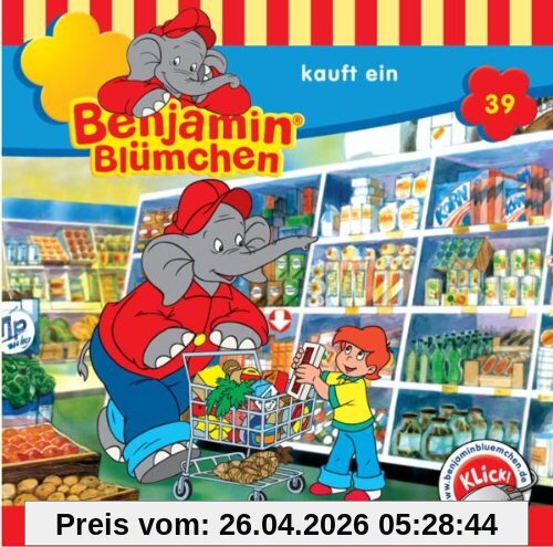 Benjamin Blümchen - Folge 39: Benjamin kauft ein [Audio-CD]