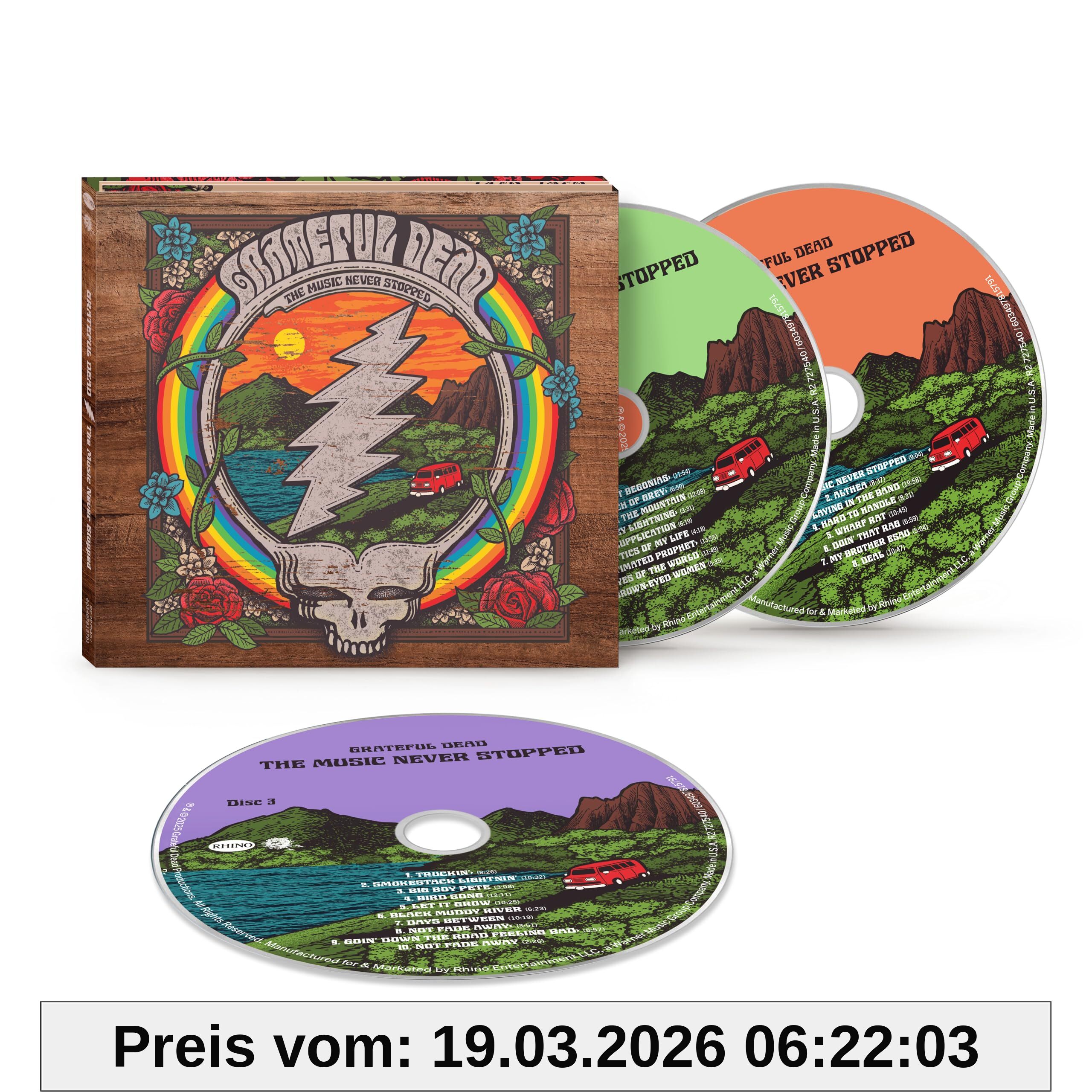 Grateful Dead The Music Never Stopped