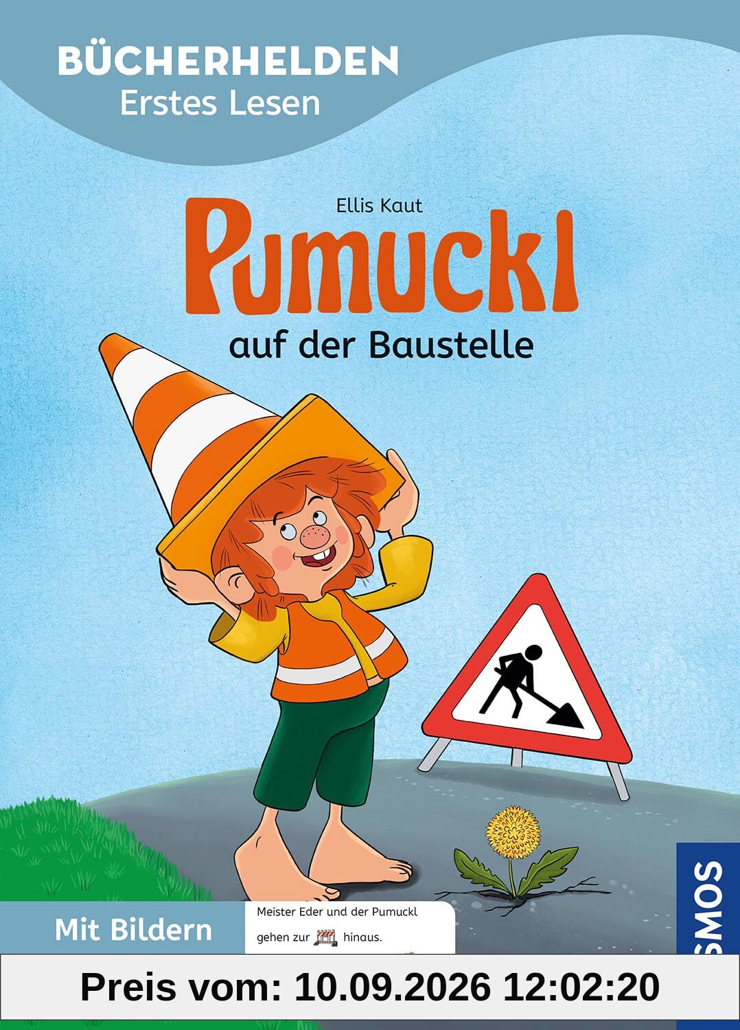 Pumuckl, Bücherhelden Erstes Lesen, Pumuckl auf der Baustelle: Mit Bildern lesen lernen - Geschichten mit dem frechen Kobold Pumuckl - Kinderbuch zum gemeinsamen Lesen ab 5 Jahren