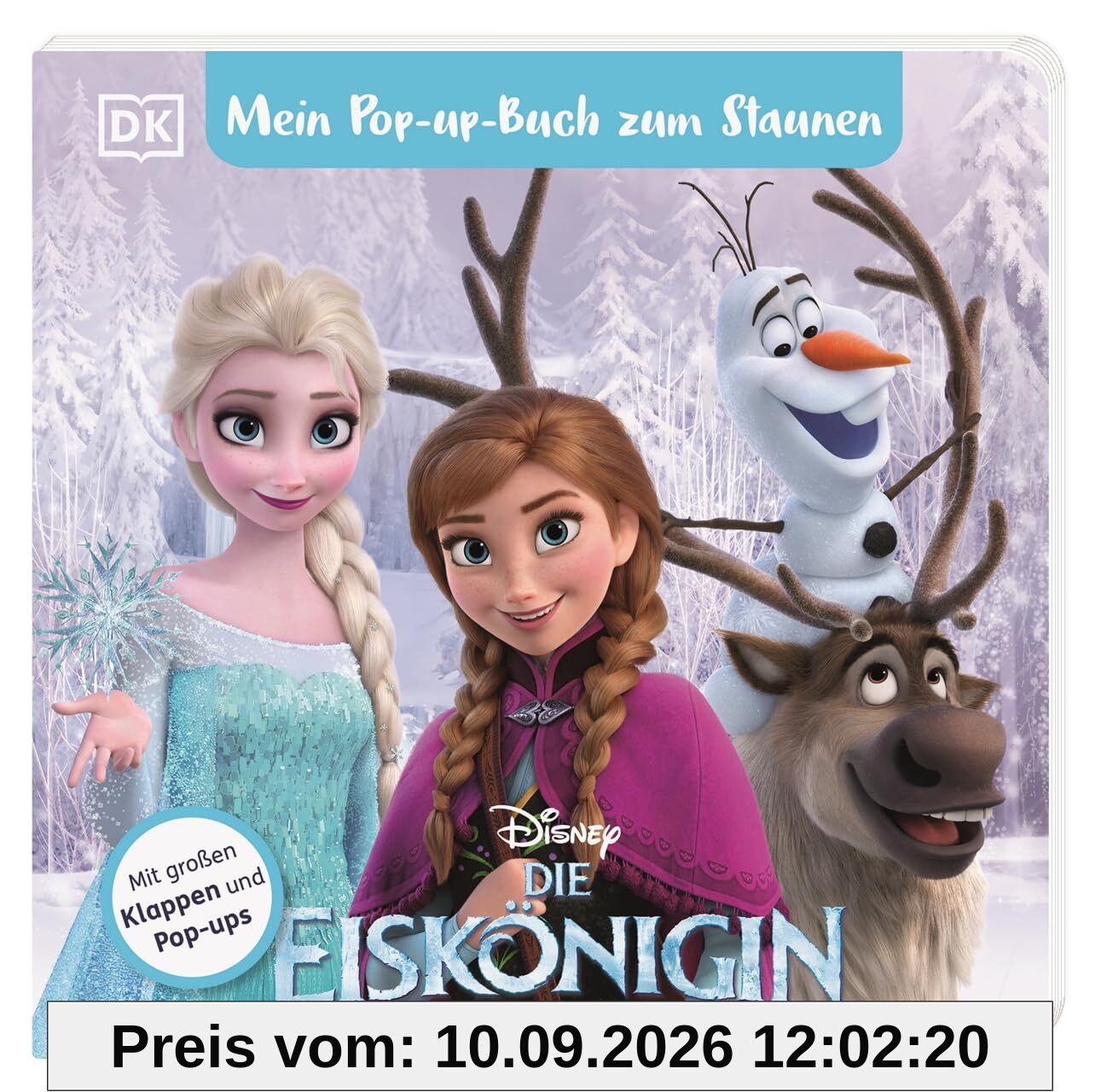 Mein Pop-up-Buch zum Staunen. Disney Die Eiskönigin: Mit großen Klappen und Pop-ups. Hochwertiges Bilderbuch mit Reimen. Für Kinder ab 2 Jahren