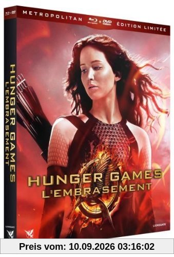 Hunger Games 2 : L'embrasement Combo 3 Blu-Ray + 2 DVD Edition Limitée