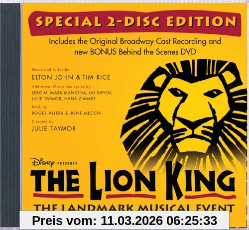 Original Broadway Cast Lion King On Broadway