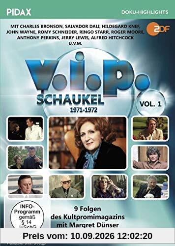 V.I.P.-Schaukel, Vol. 1 (1971 - 1972) / Die ersten 9 Folgen des Kultpromimagazins mit Margret Dünser (Pidax Doku-Highlights) [3 DVDs]