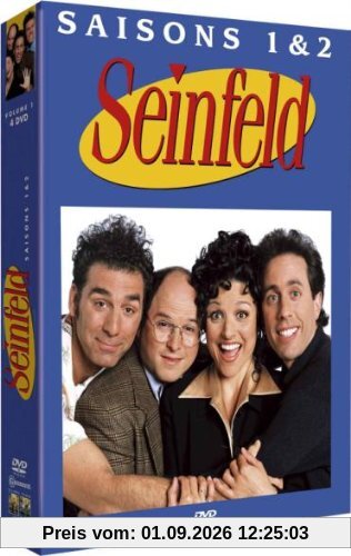 Seinfeld : Saison 1 & 2 - Coffret Digipack 4 DVD [FR Import]
