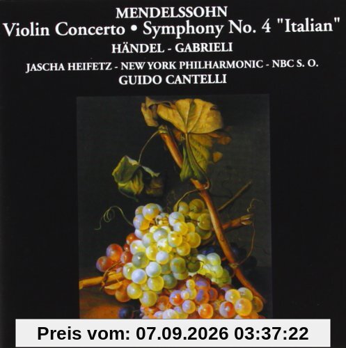 Violin Konzert Op.64,Sinfonie 4 NBC