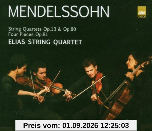 Streichquartette Op.13 & 80/+