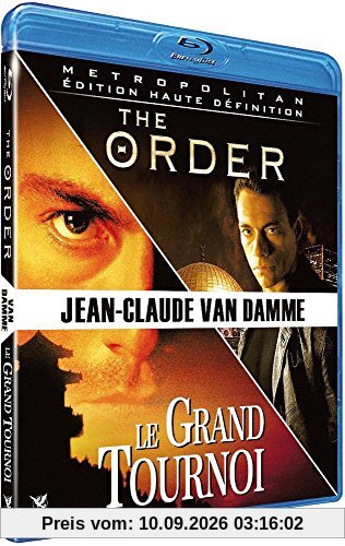 Coffret van damme, vol. 1 : the order ; le grand tournoi [Blu-ray] [FR Import]