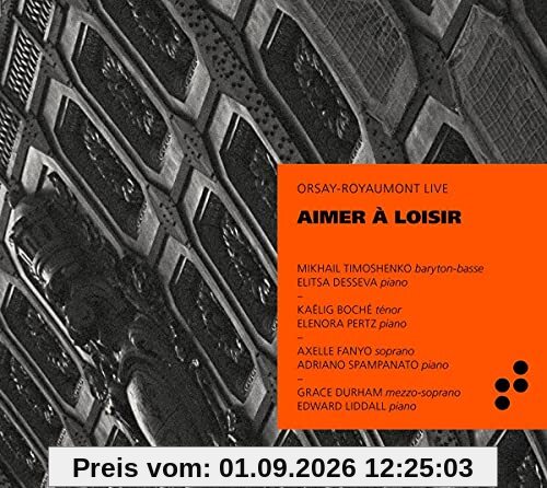 Aimer à Loisir - Lieder