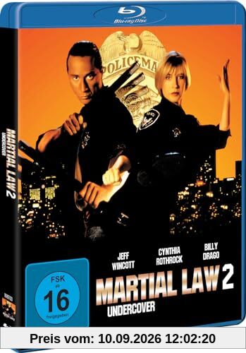 Martial Law 2 - Mit Action-Queen Cynthia Rothrock - Das zweite Martial Arts Abenteuer [Blu-ray]