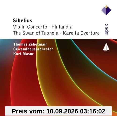 Violin Concerto/Finlandia/Swan of Tuonela/+