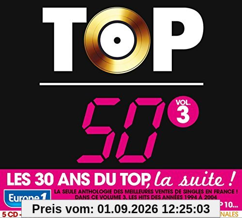 Top 50 - 30 Ans (100 Tubes) Vol 3