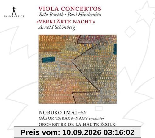 Bartok: Bratschenkonzert / Hindemith: Bratschenkonzert / Schönberg: Verklärte Nacht