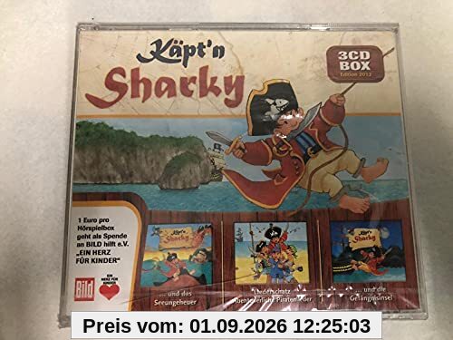 Käpt'n Sharky 3CD BOX Edition 2012