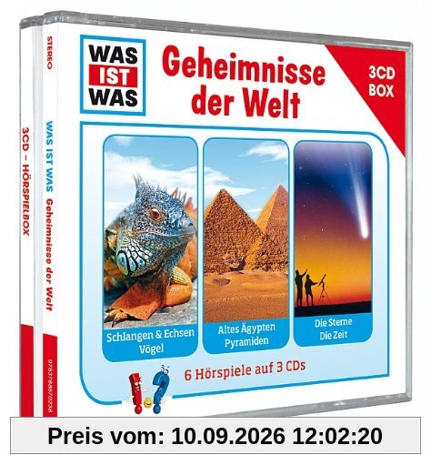 Was Ist Was 3-CD Hörspielbox Vol.3 - Geheimnisse der Welt