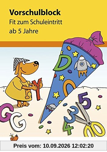 Vorschulblock - Fit zum Schuleintritt ab 5 Jahre