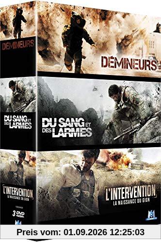 Coffret Unités spéciales : L'Intervention + du Sang et des Larmes + Démineurs