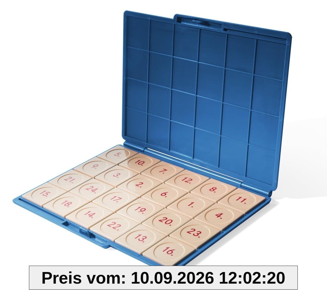 LÜK: Kontrollgerät blau mit 24 Aufgabenplättchen (kompakt) Neuere Kompaktversion (LÜK: Lösungsgeräte für alle LÜK-Übungshefte)