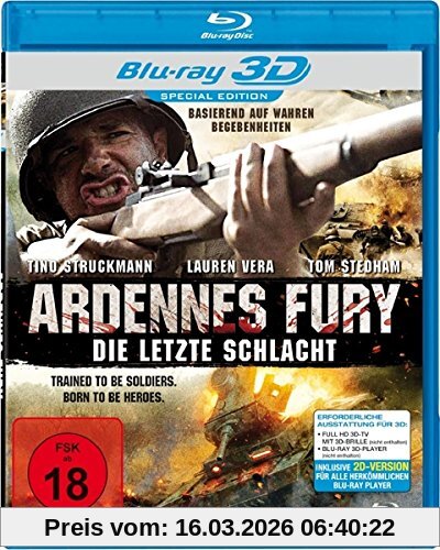 Lawson, Joseph J. Ardennes Fury - Die Letzte Schlacht [3D Blu-ray] [Special Edition]
