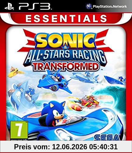 Sonic and All Stars Racing Transformed - Essentials (Playstation 3) [UK IMPORT]