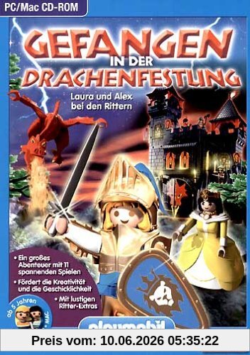 Gefangen in der Drachenfestung, 1 CD-ROM Laura und Alex bei den Rittern. Für Windows 98/NT 4.0/2000/ME/XP u. MacOS 8.6 oder höher, MacOS X