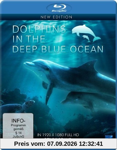 Dolphins in the Deep Blue Ocean - New Edition [Blu-ray]