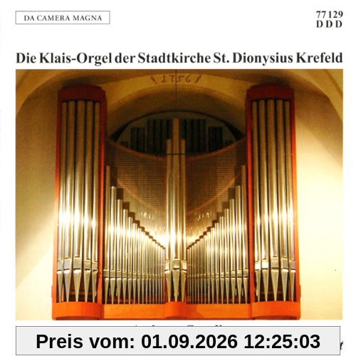 Die Klais-Orgel der Stadtkirche St.Dionysius in Krefeld