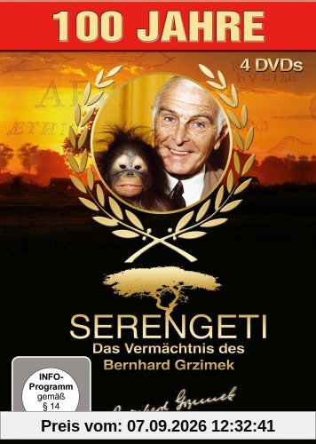 Bernhard Grzimek - 100 Jahre [4 DVDs]