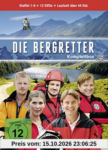 Die Bergretter - Komplettbox, Staffel 1-6 [12 DVDs]