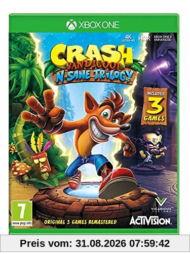 Giochi per Console Activision Crash Bandicoot N' Sane Trilogy