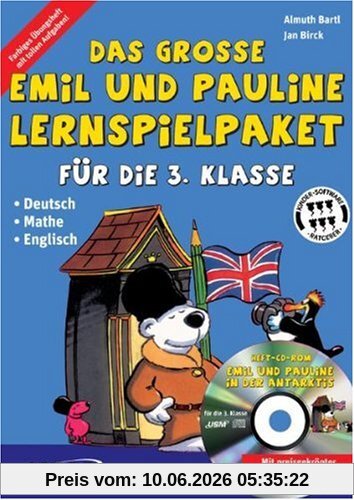 Emil & Pauline - Lernspielpaket 3. Kl.