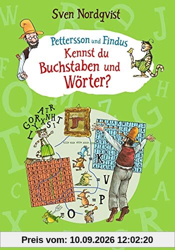 Pettersson und Findus. Kennst du Buchstaben und Wörter?: Fördert spielerisch die Lesekompetenz von Vor- und Grundschulkindern ab 5 Jahren