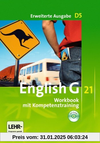 English G 21 - Erweiterte Ausgabe D: Band 5: 9. Schuljahr - Workbook mit CD-Extra (CD-ROM und CD auf einem Datenträger):