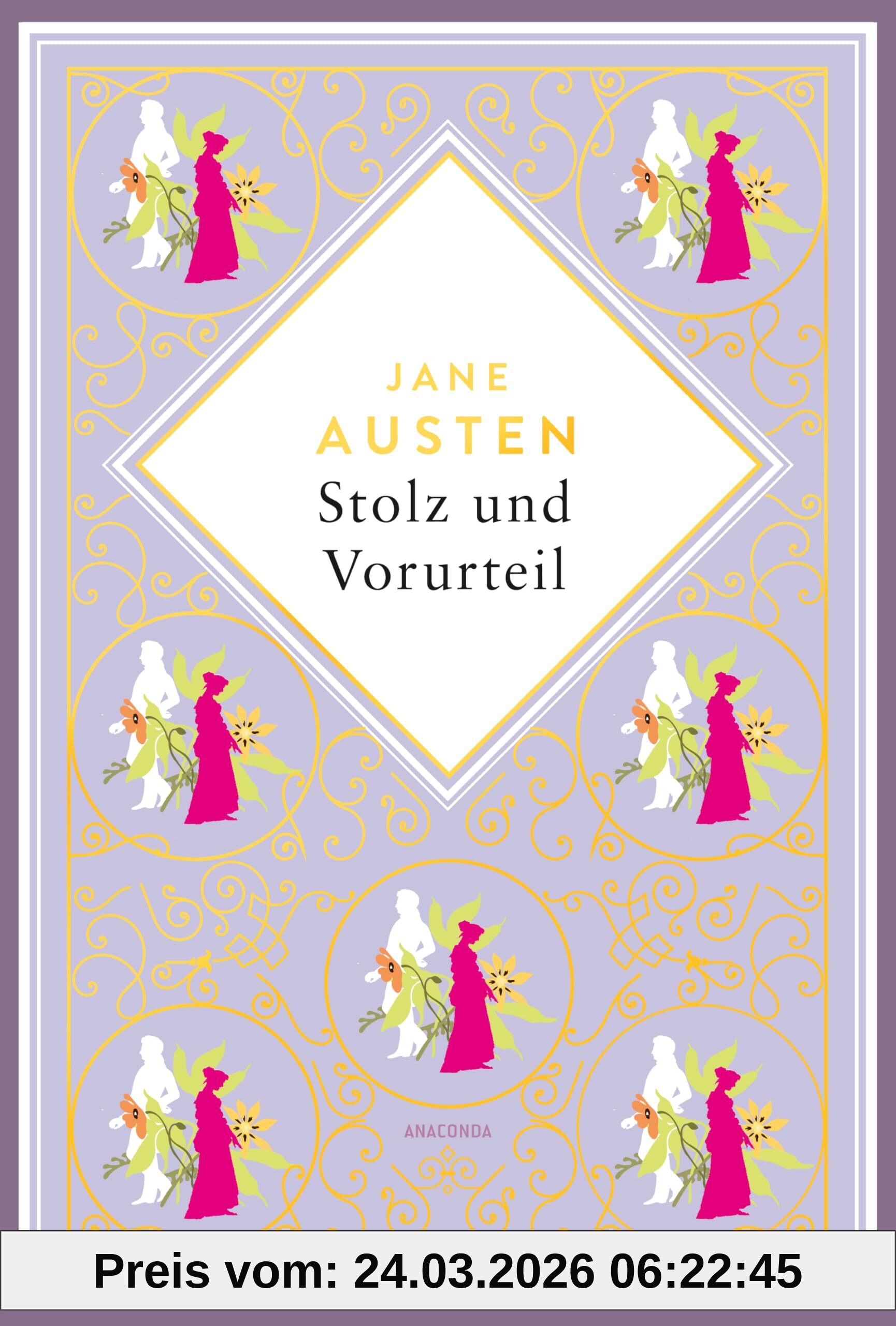 Jane Austen, Stolz und Vorurteil. Schmuckausgabe mit Goldprägung
