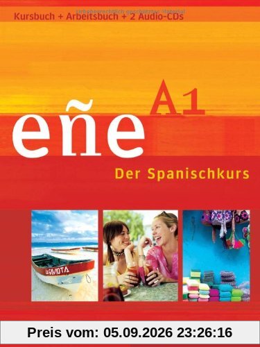 eñe A1 Kursbuch + Arbeitsbuch + 2 Audio-CDs