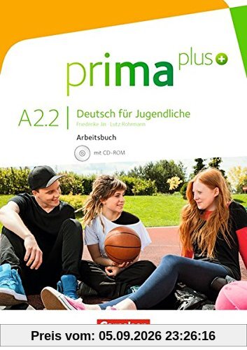 prima plus: A2: Band 2 - Arbeitsbuch mit CD-ROM