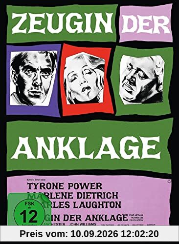 Zeugin der Anklage - 2-Disc Limited Collector's Edition im Mediabook (+ DVD) [Blu-ray]