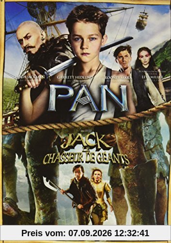 Coffret pan ; jack et le chasseur de géants [FR Import]