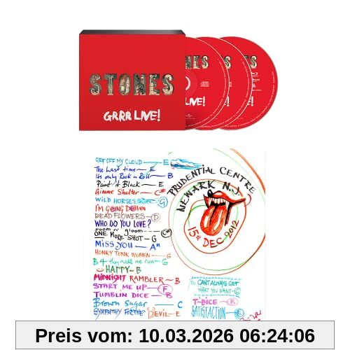 The Rolling Stones Grrr Live! (Live At Newark / Cd+Br)