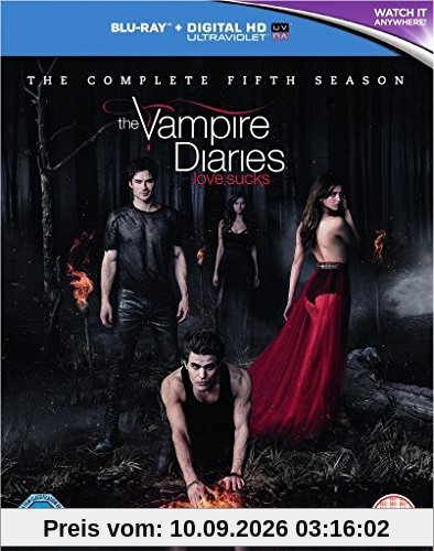 The Vampire Diaries - Staffel 5 [Blu-ray + Digital HD] [UK Import]