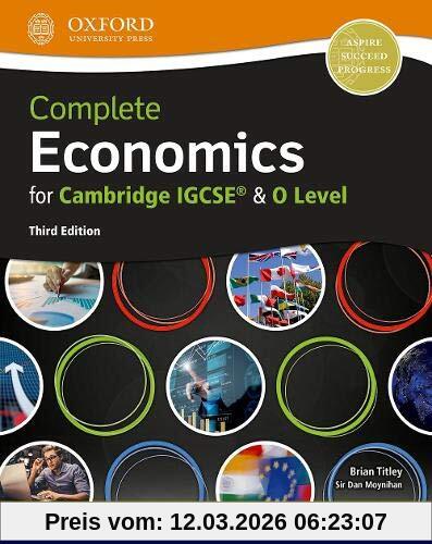 Dan Moynihan Economics, A Complete Course For Igcse And O Level