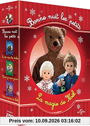 Coffret bonne nuit les petits : la tête dans les étoiles ; quand je serai grand ; une surprise de noël [FR Import]