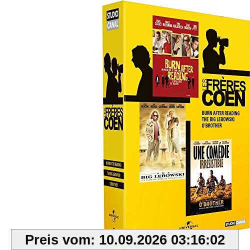 Les frères coen : burn after reading ; the big lebowski ; o'brother [FR Import]