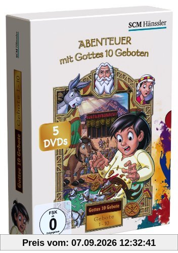 Abenteuer mit Gottes 10 Geboten [5 DVDs]